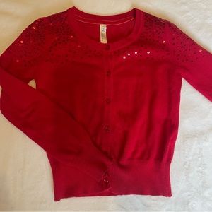 Cherokee girls small cardigan